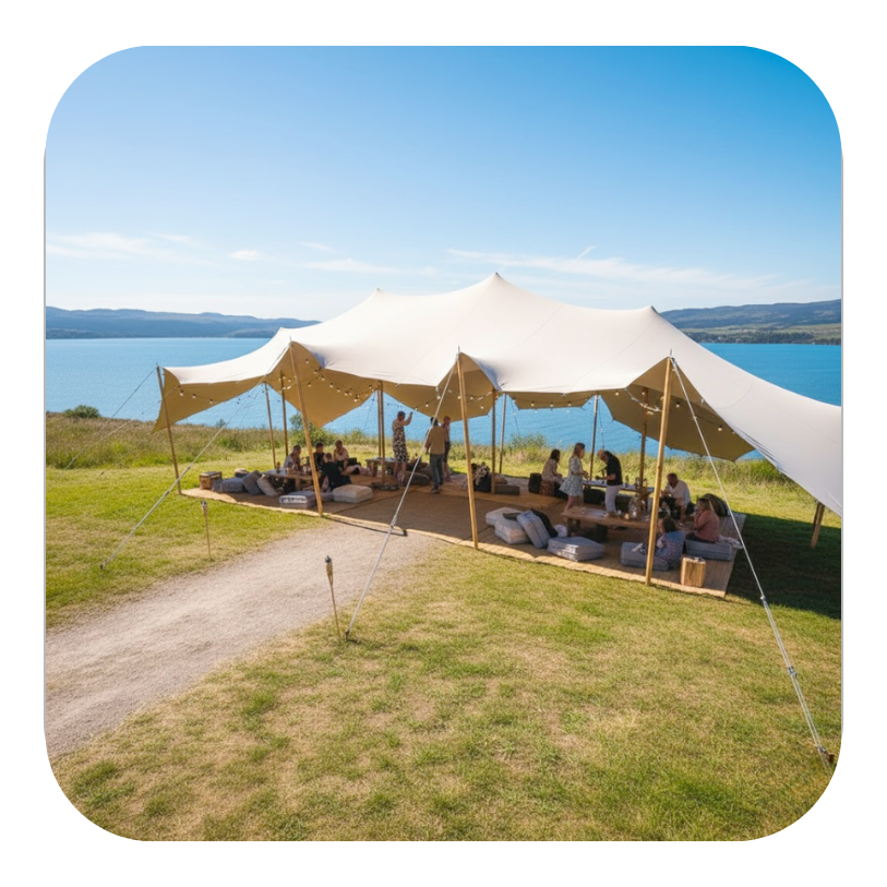 5m x 10m Stretch Tent